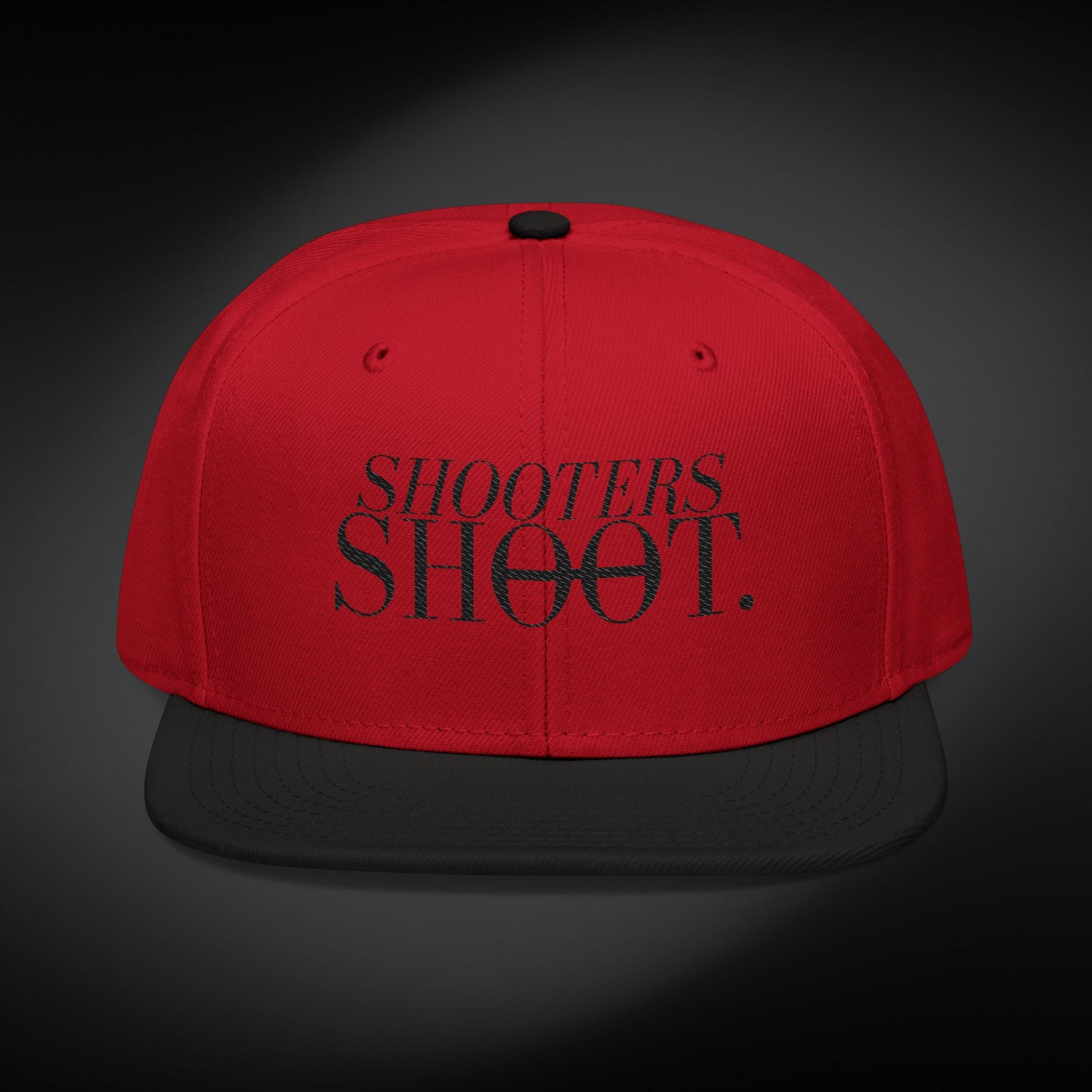 Snapback - Black Embroidery