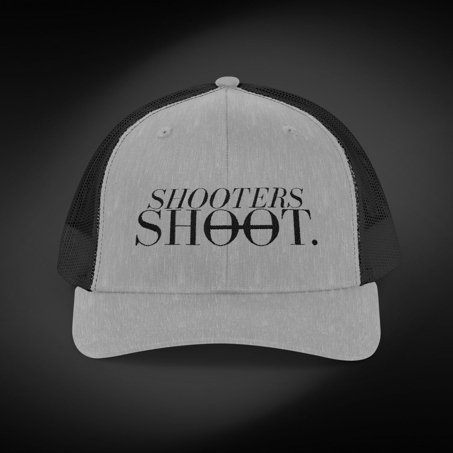 Trucker - Black Embroidery