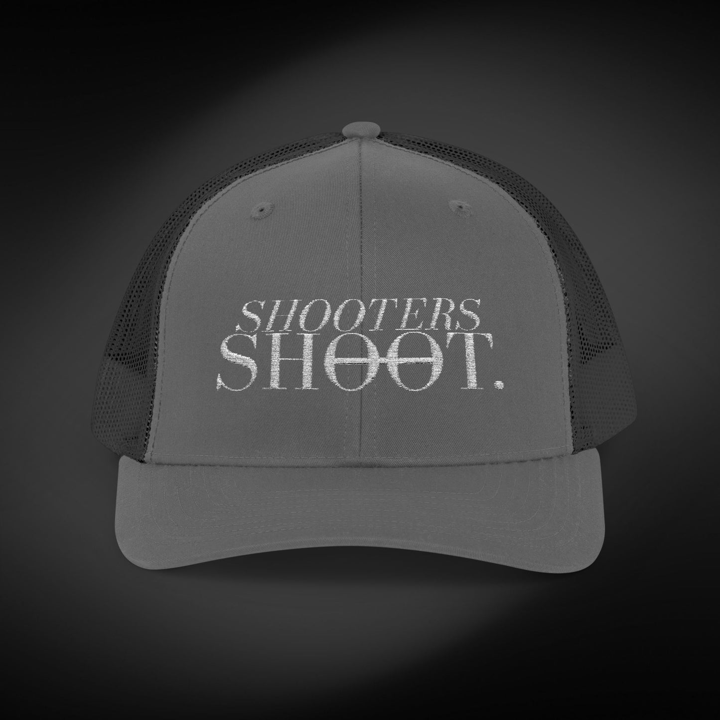 Trucker - White Embroidery