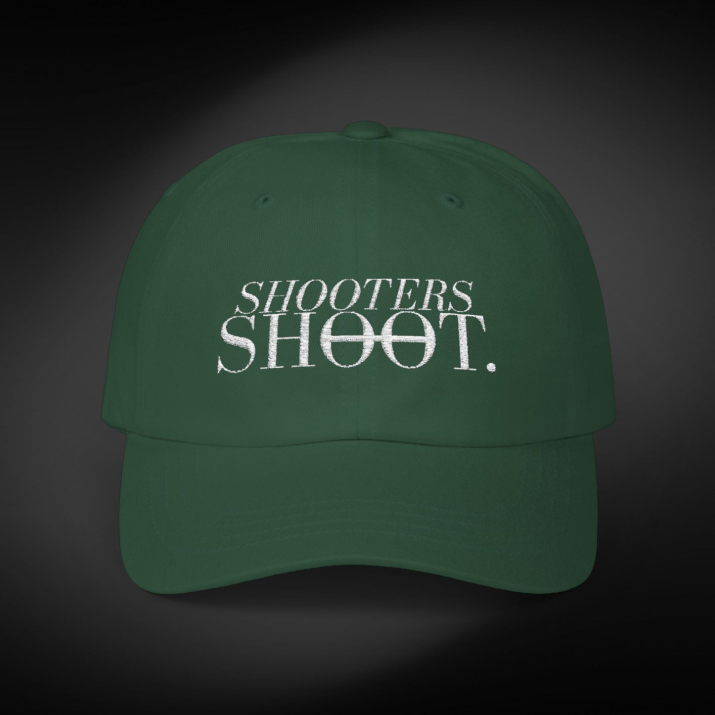 Dad Cap - White Embroidery