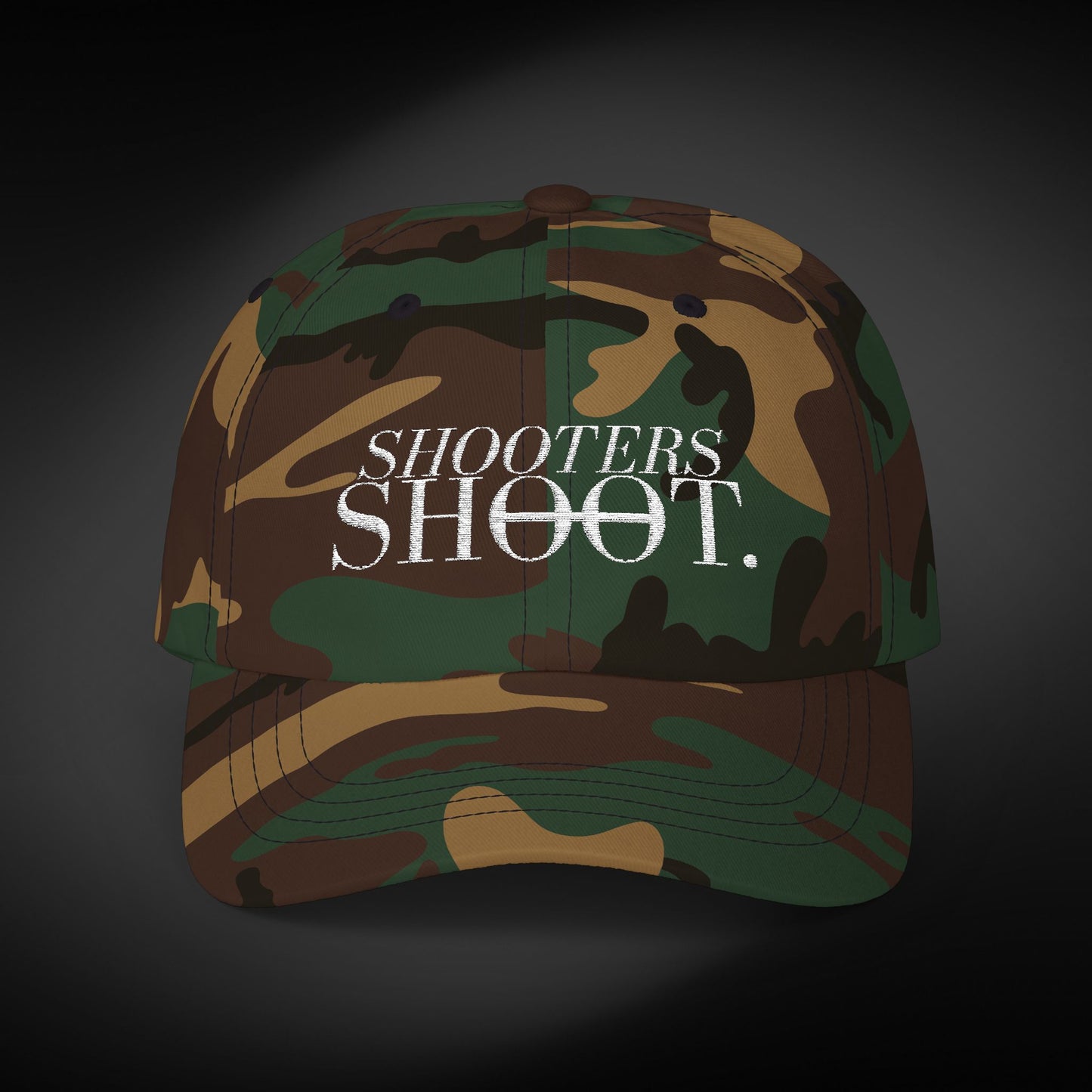 Dad Cap - White Embroidery