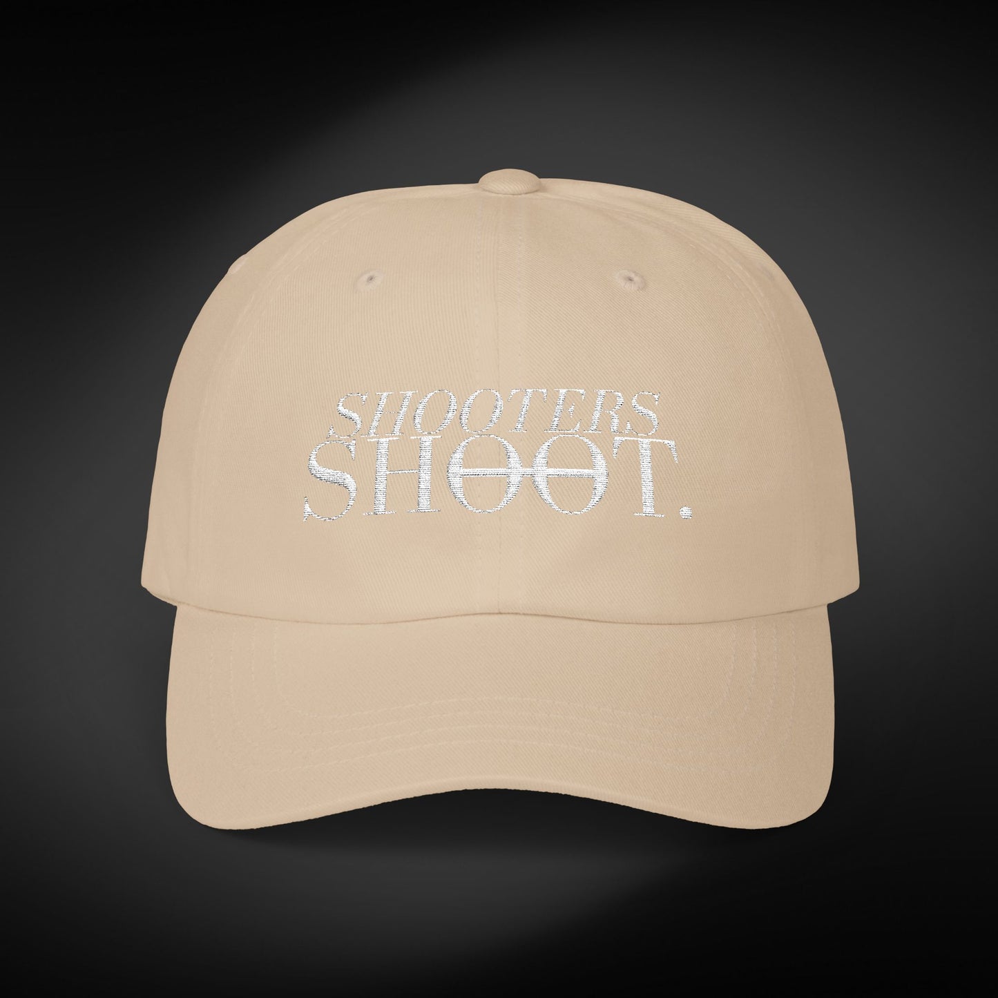 Dad Cap - White Embroidery