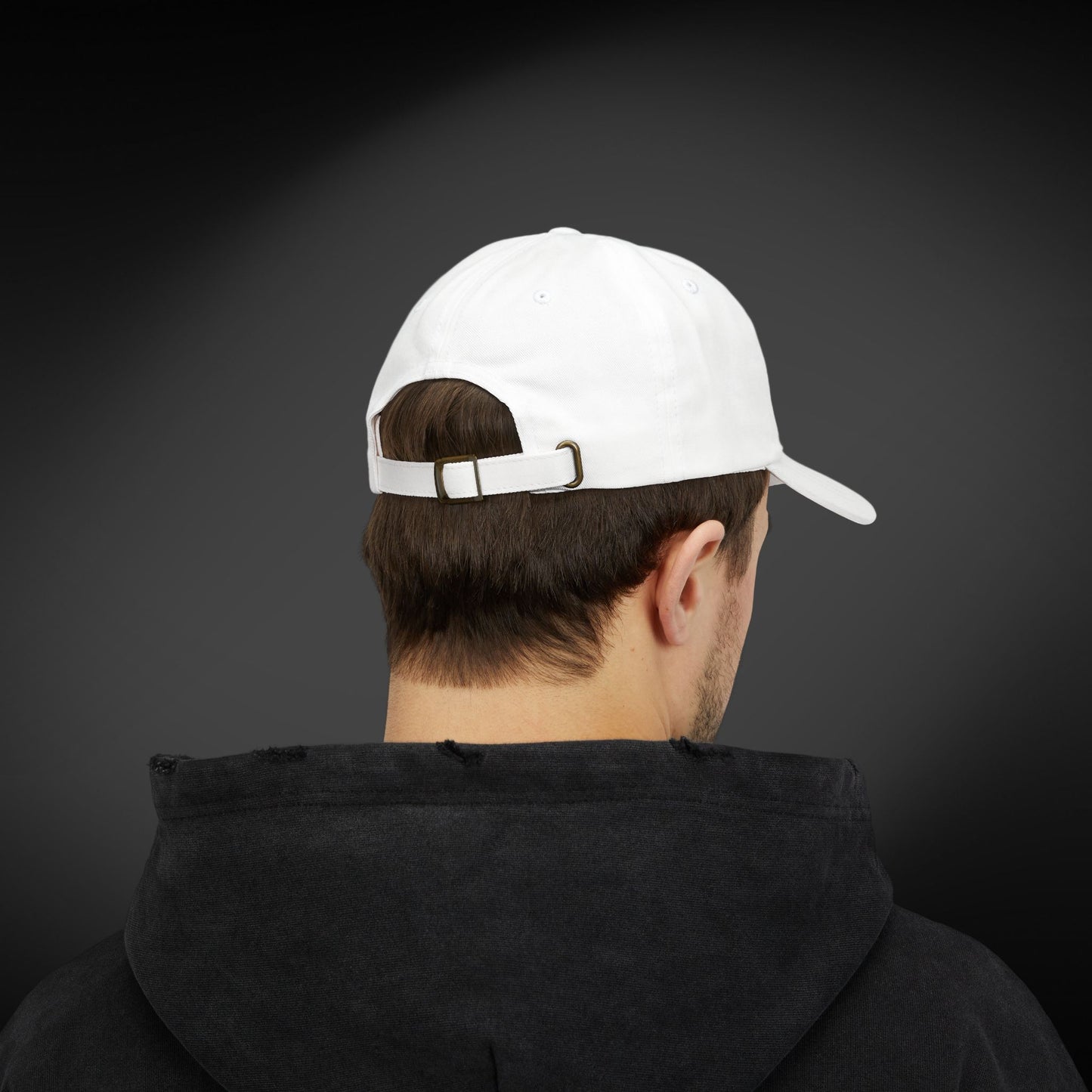 Dad Cap - Black Embroidery