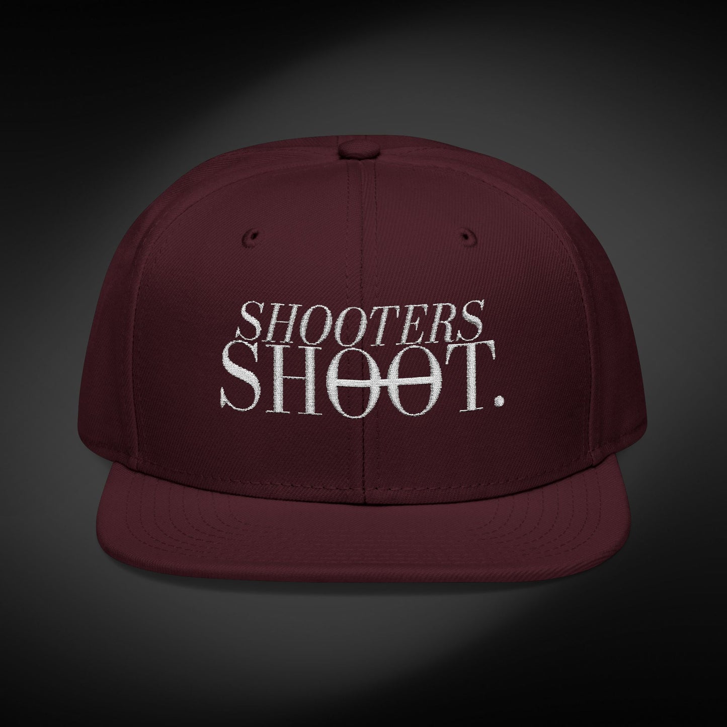 Snapback - White Embroidery