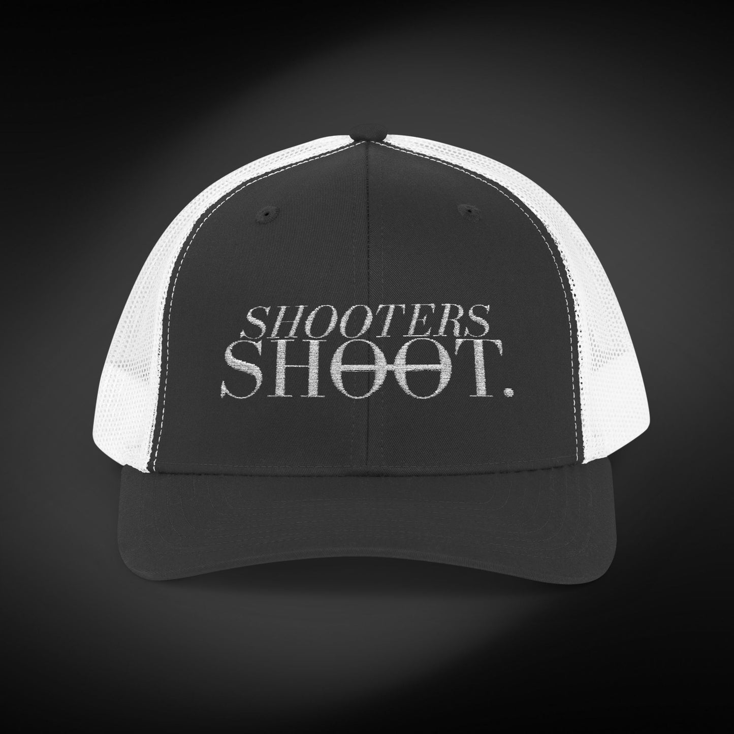 Trucker - White Embroidery