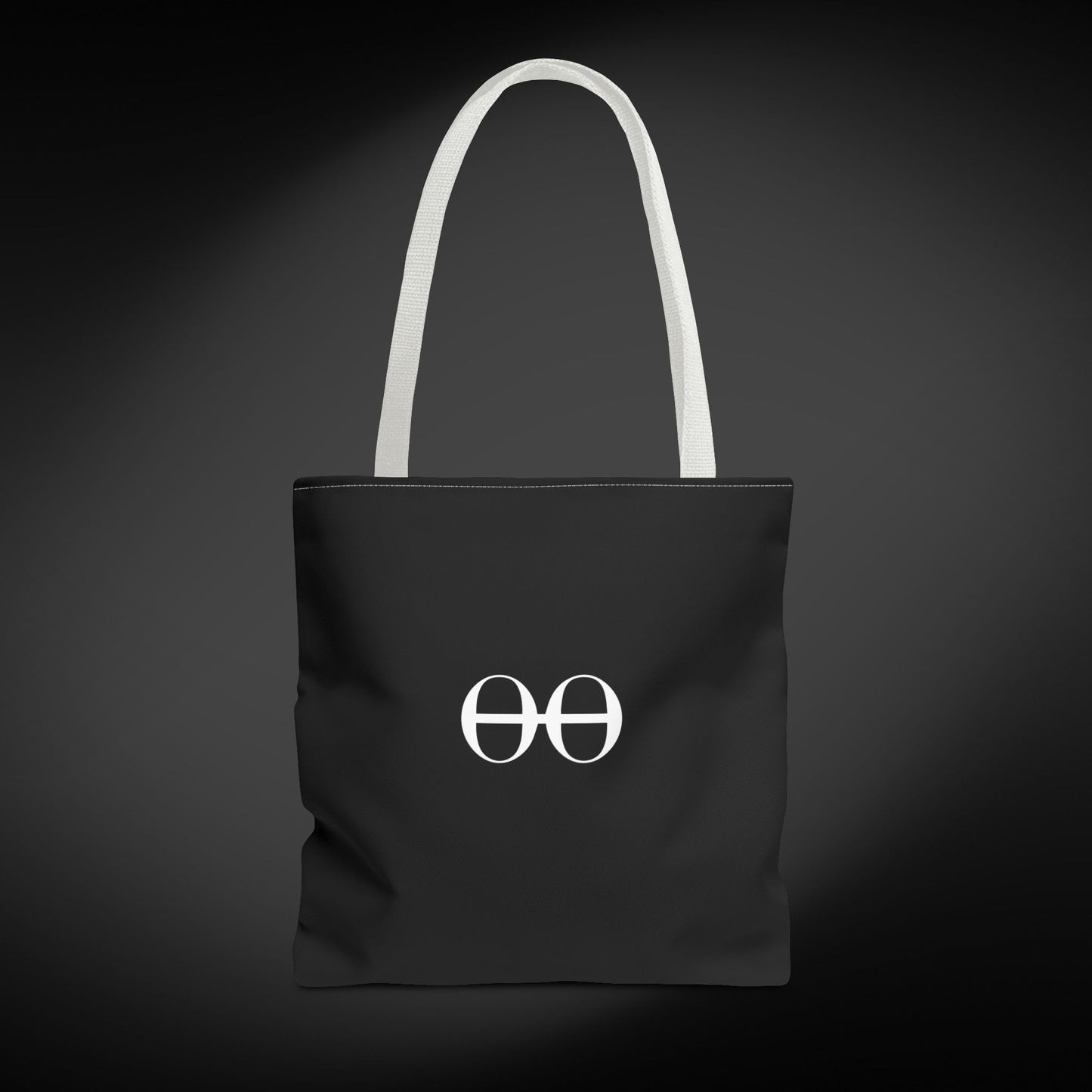 Black Logo Tote Bag