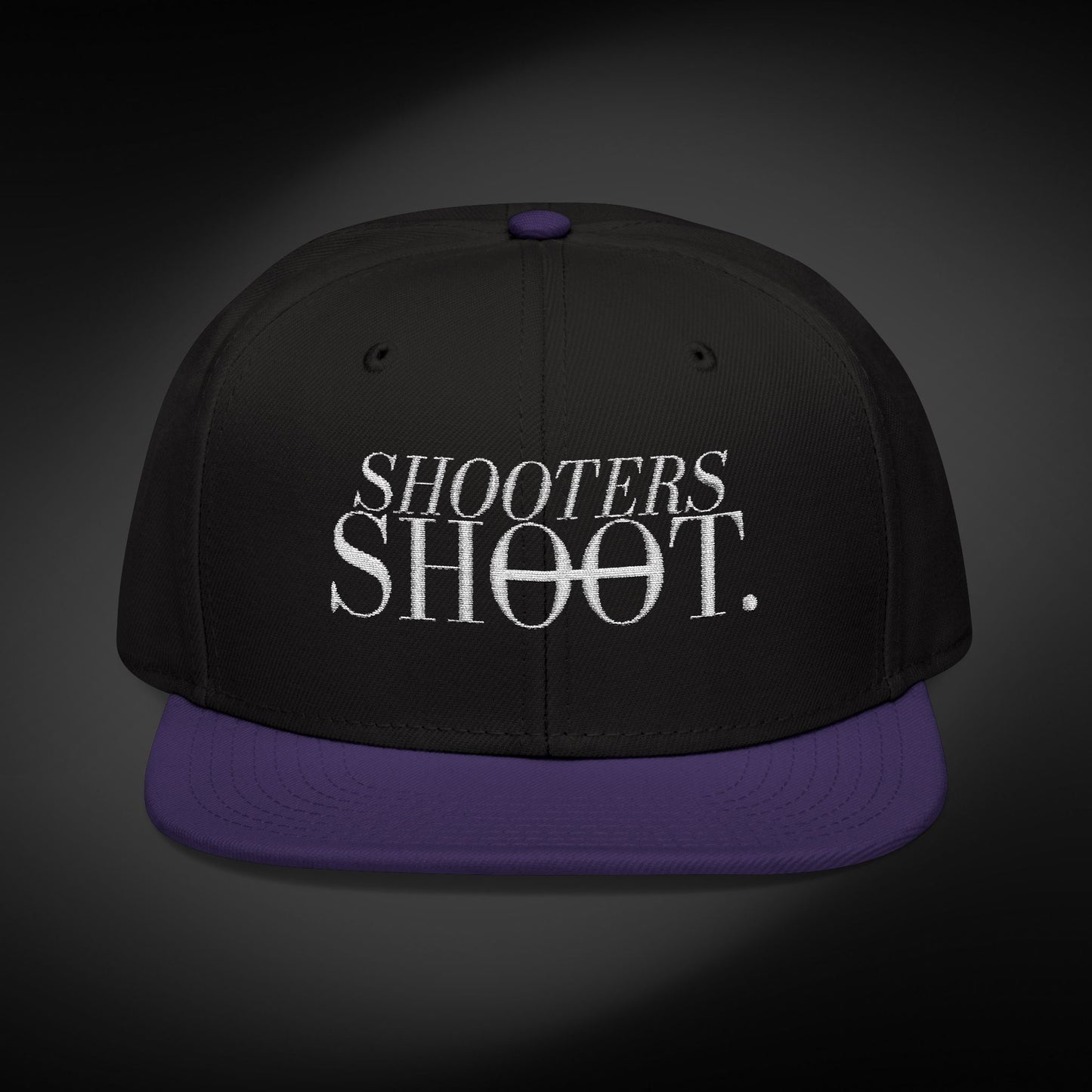 Snapback - White Embroidery