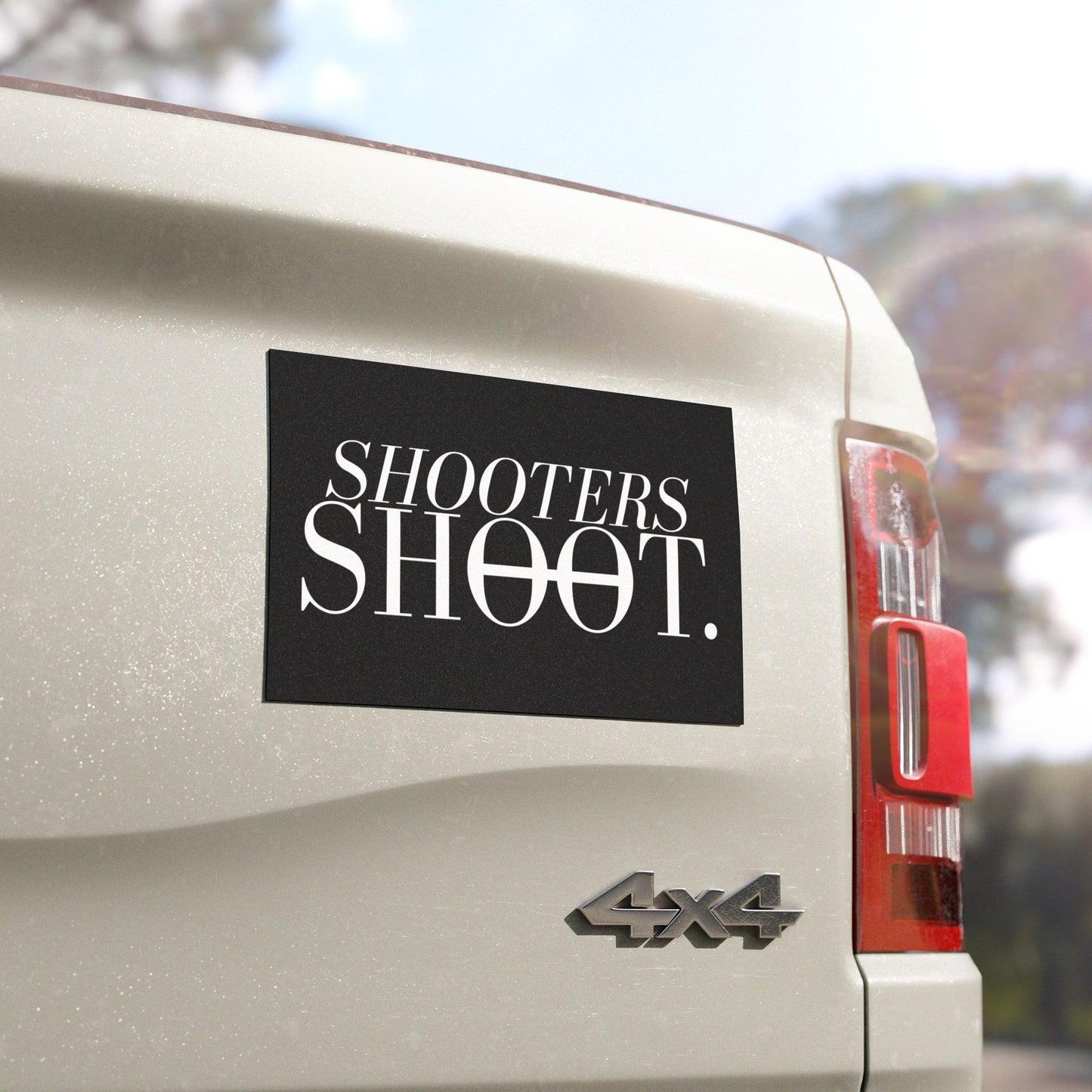 Shooters Shoot. Car Magnet