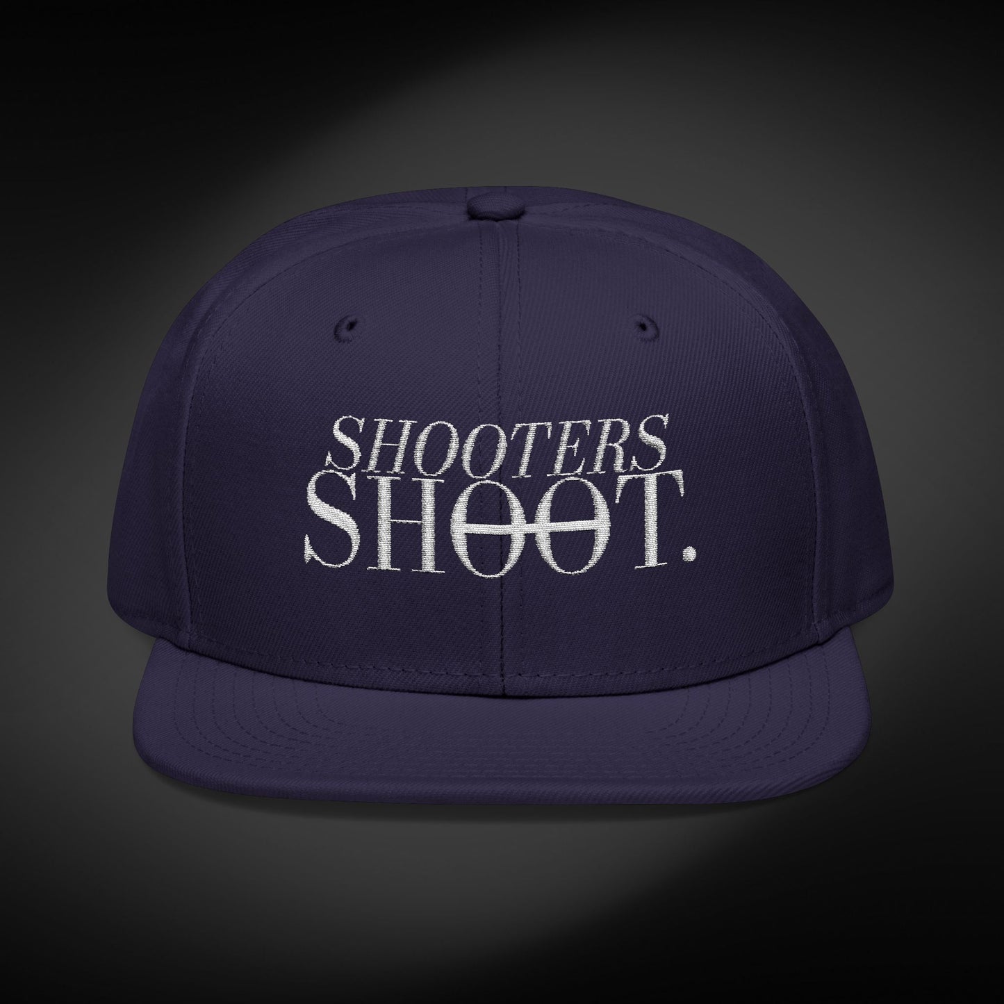 Snapback - White Embroidery