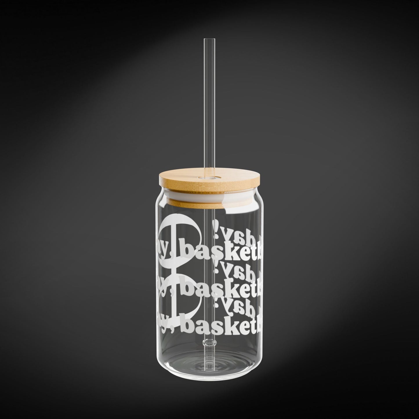 Yay, basketball day! Sipper Glass