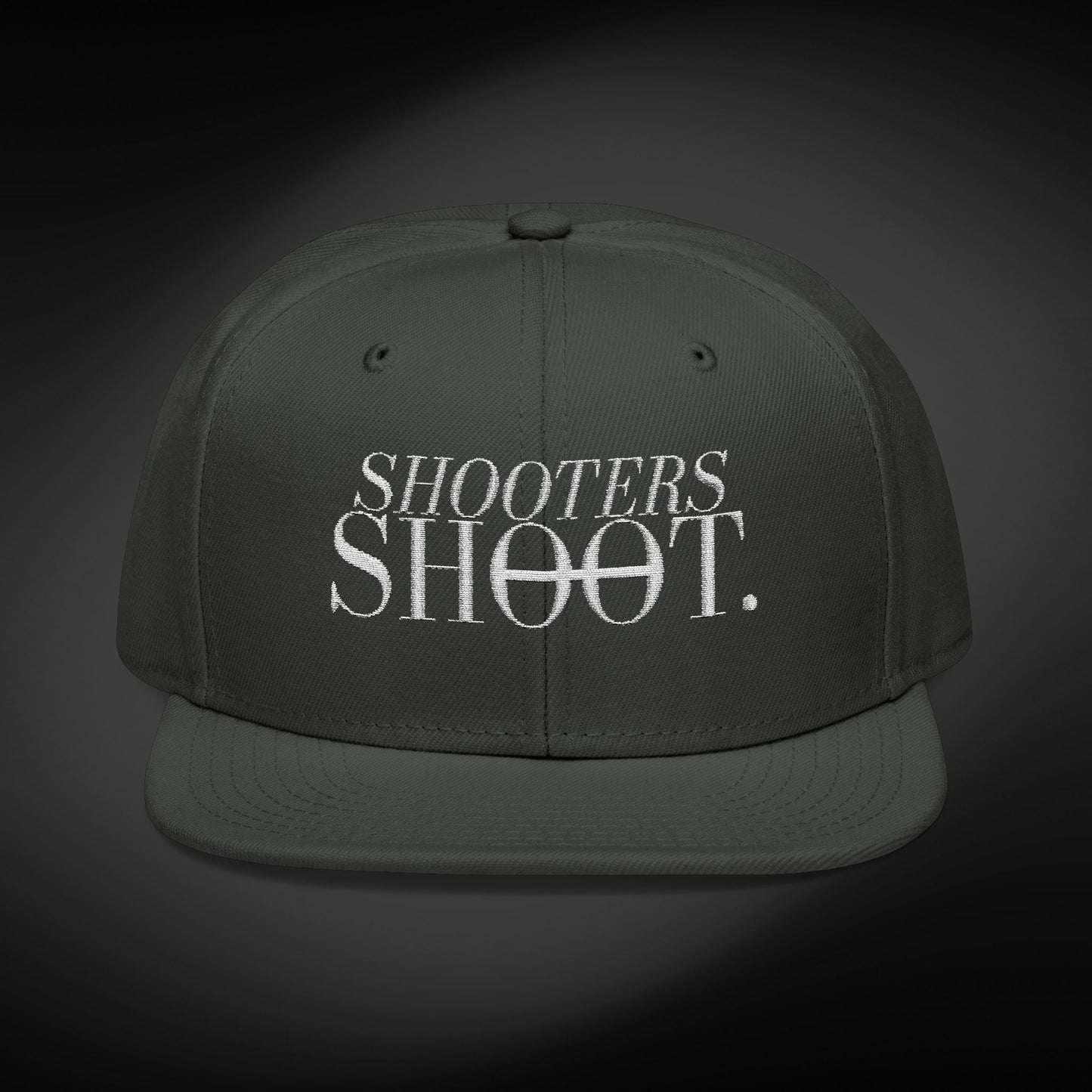 Snapback - White Embroidery