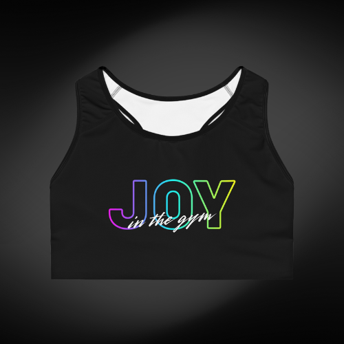 Joy in the gym Sports Bra
