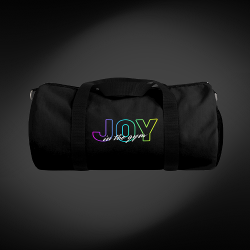 Joy in the gym. Duffel Bag