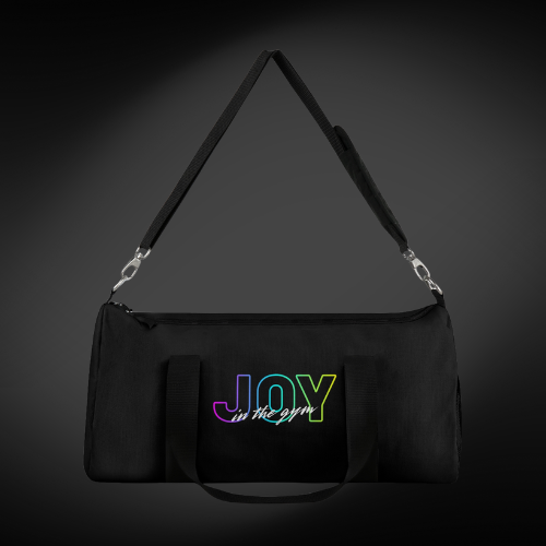 Joy in the gym. Duffel Bag