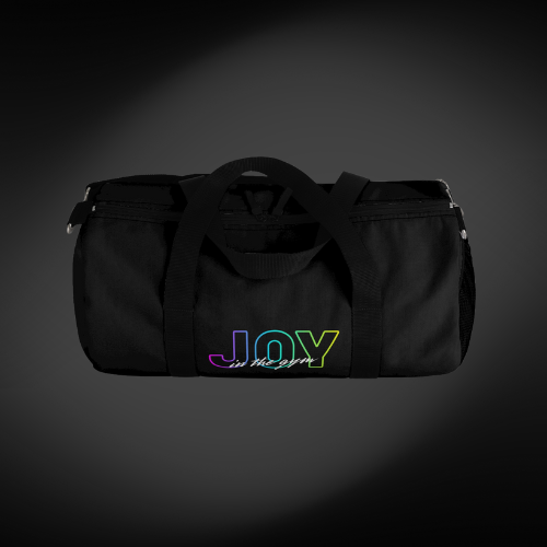 Joy in the gym. Duffel Bag