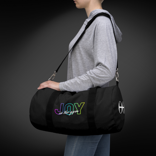 Joy in the gym. Duffel Bag