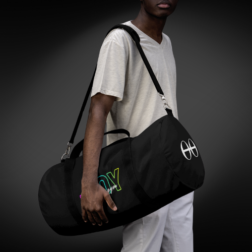 Joy in the gym. Duffel Bag