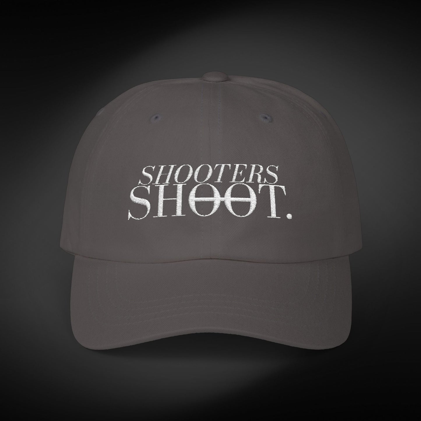 Dad Cap - White Embroidery