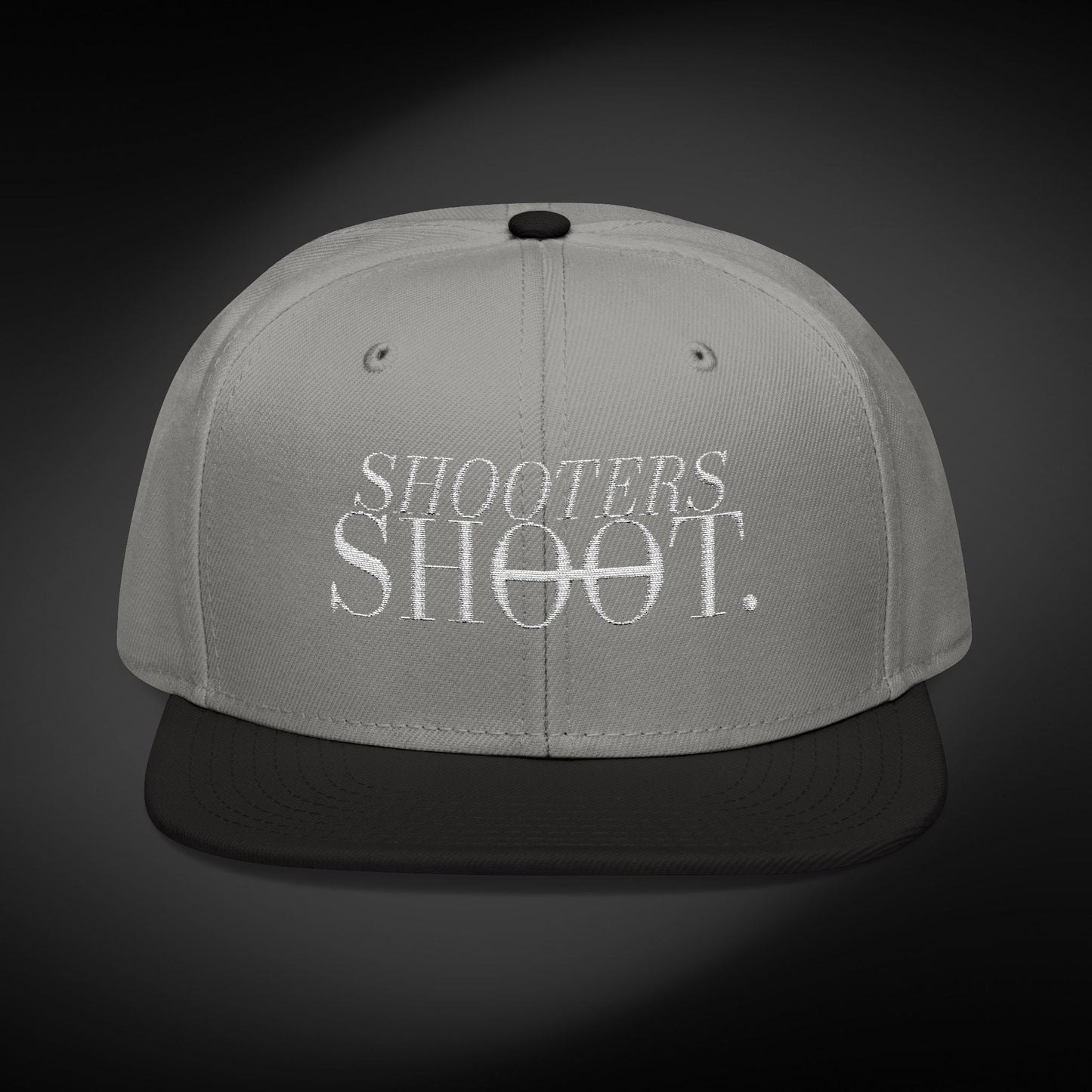 Snapback - White Embroidery