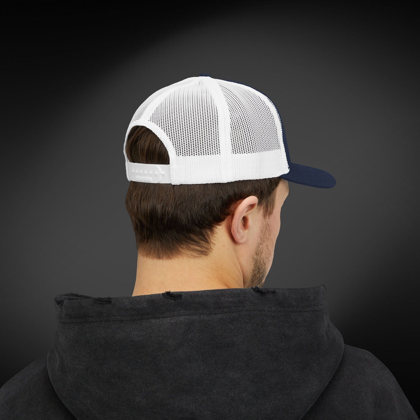 Trucker - White Embroidery