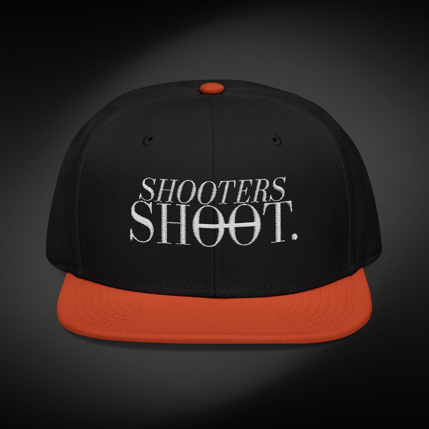 Snapback - White Embroidery