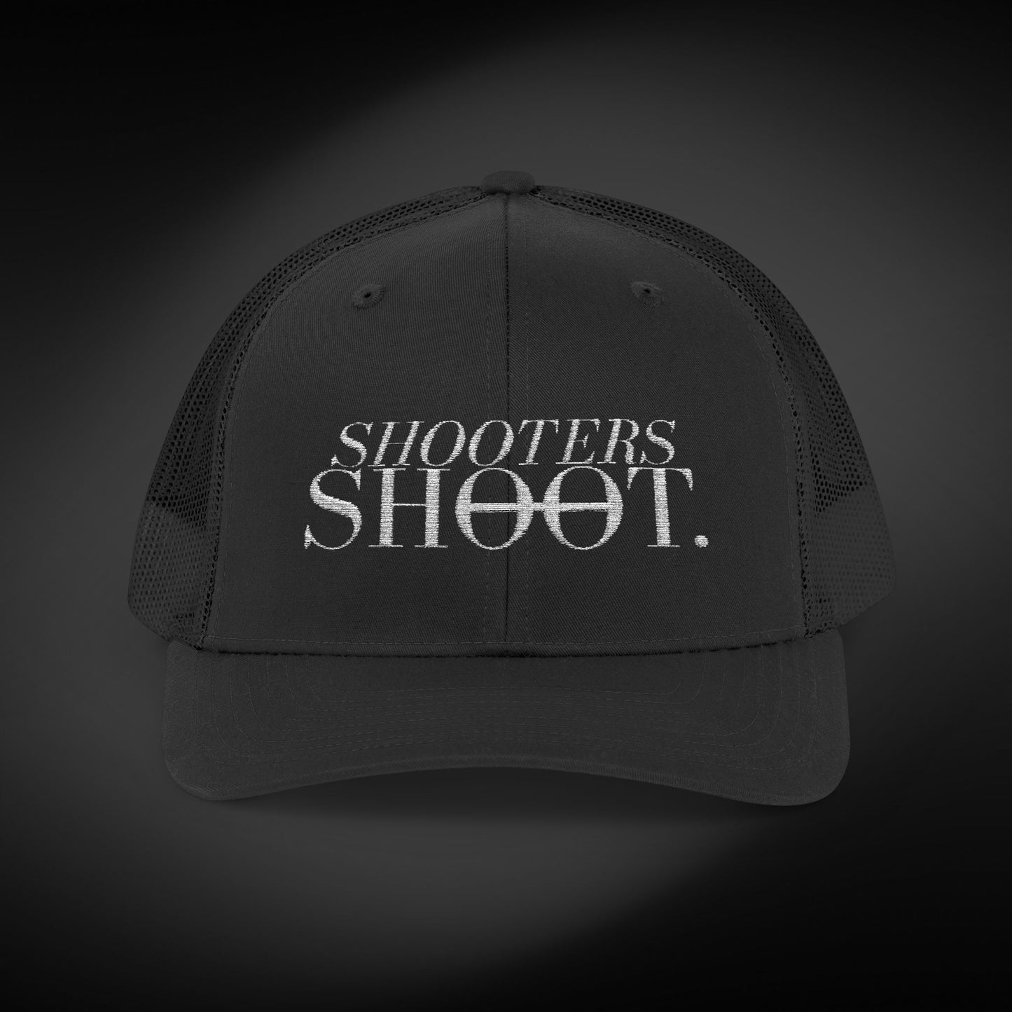 Trucker - White Embroidery