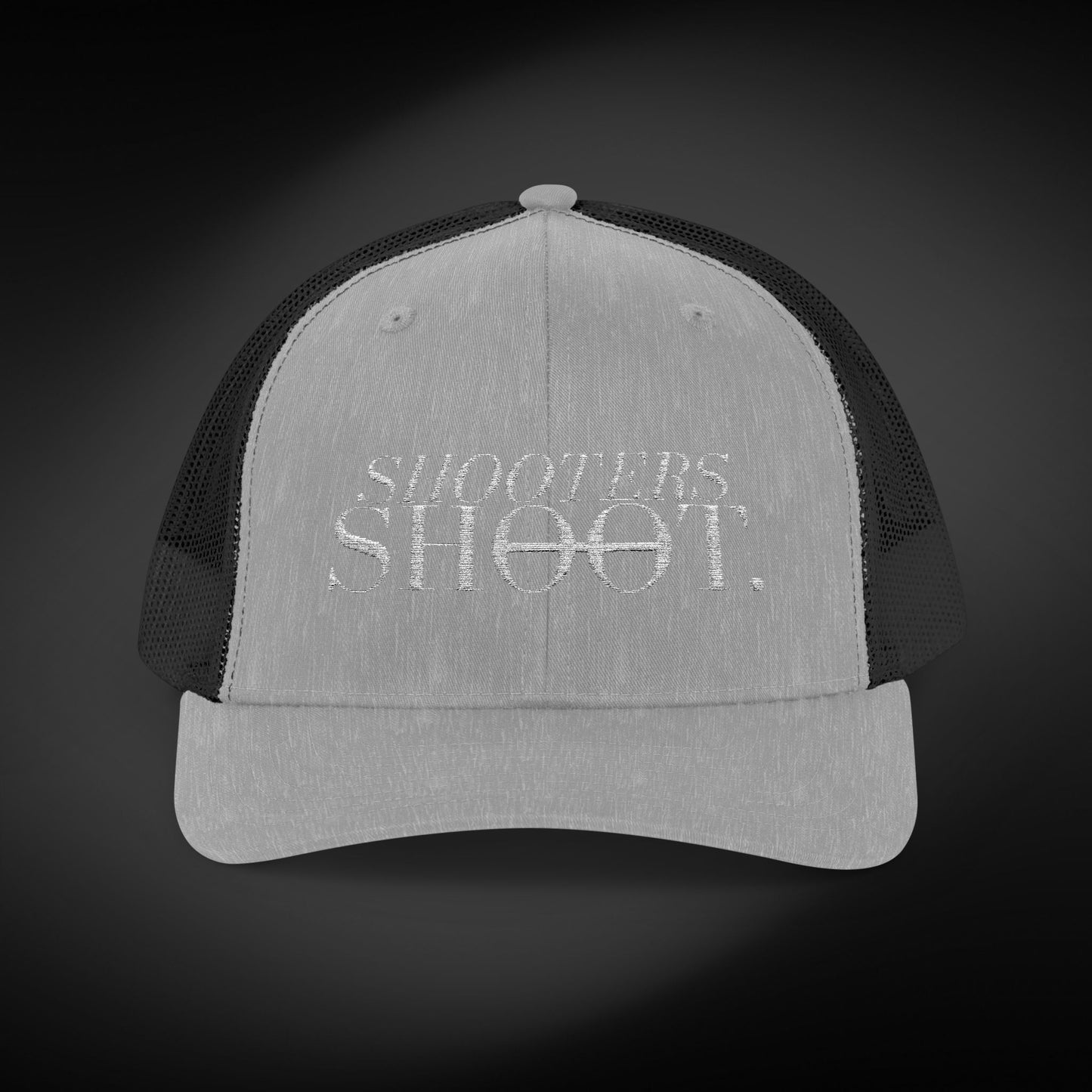 Trucker - White Embroidery