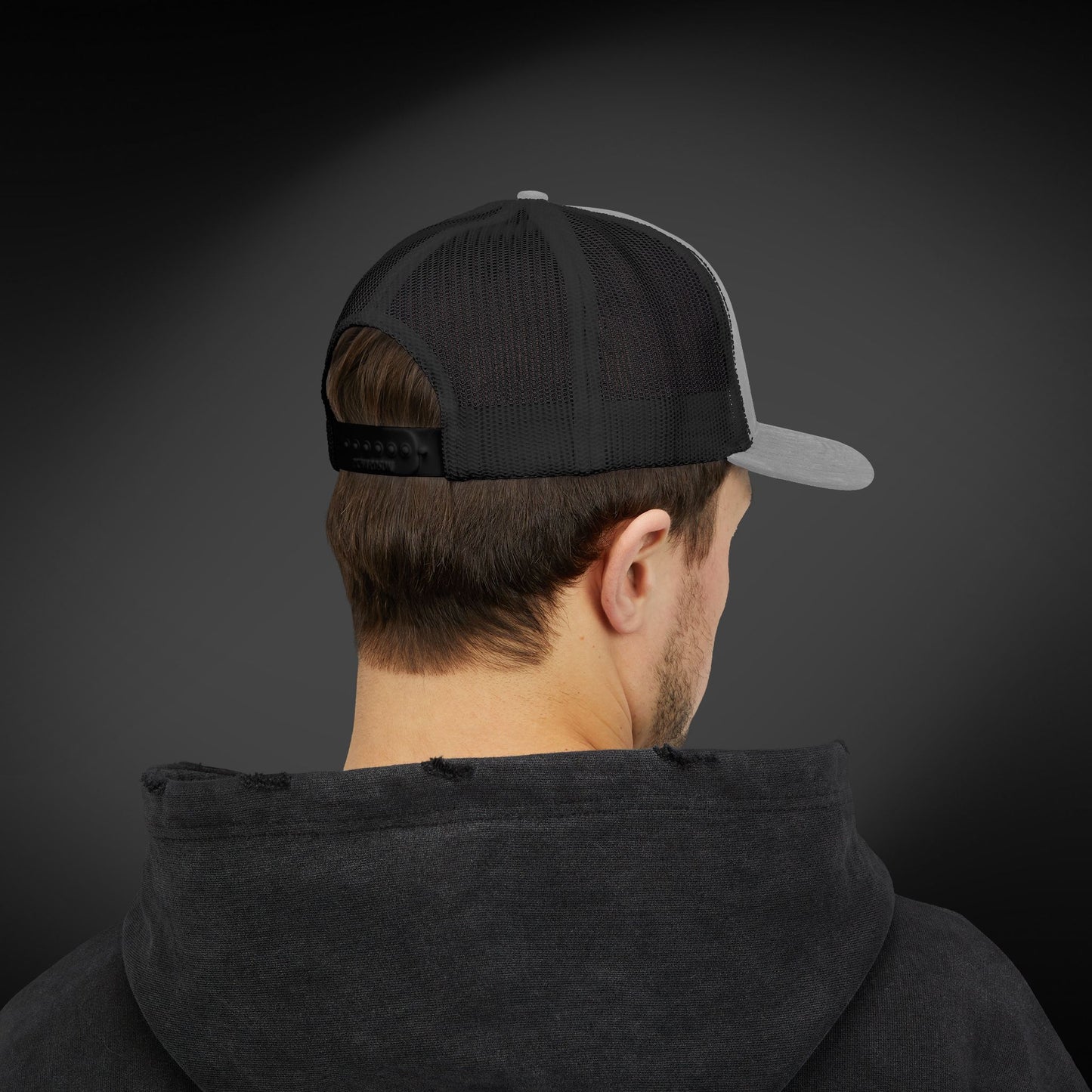 Trucker - Black Embroidery