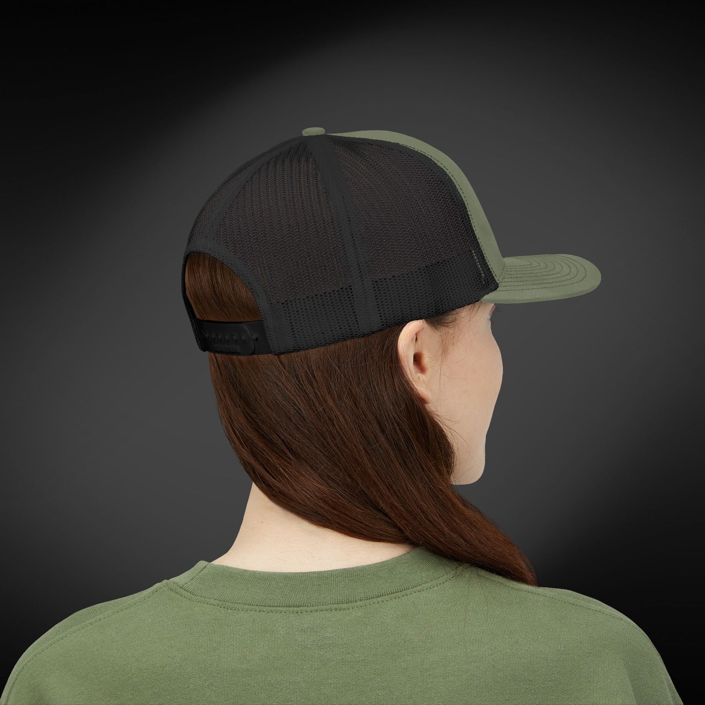 Trucker - Black Embroidery