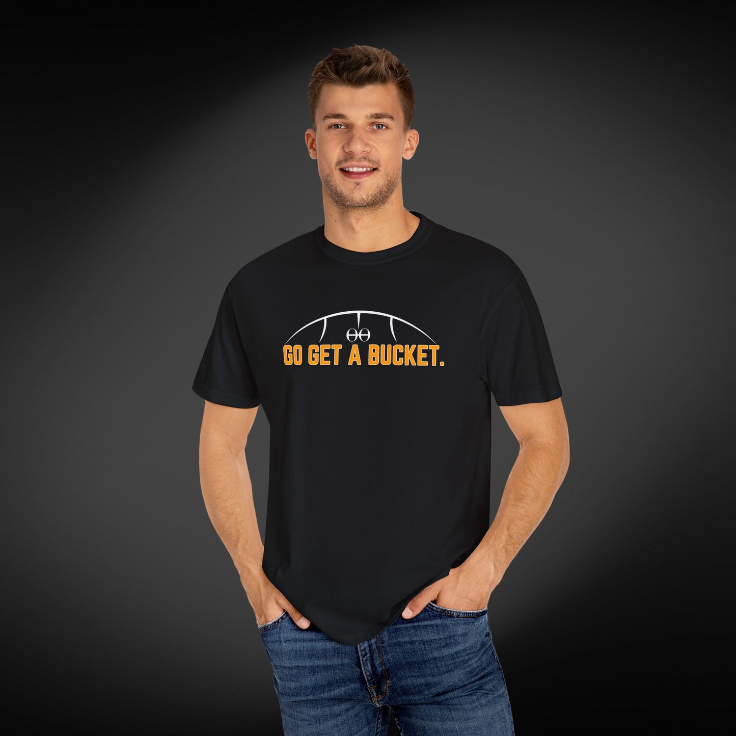 Go get a bucket. Tee