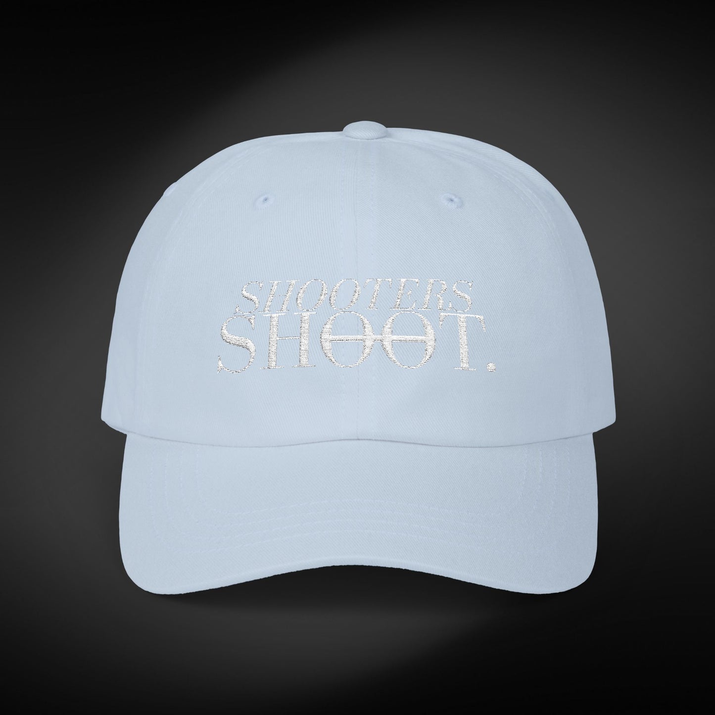 Dad Cap - White Embroidery