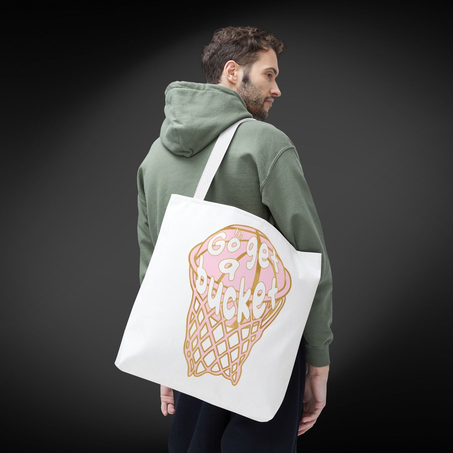 Go get a bucket Tote Bag