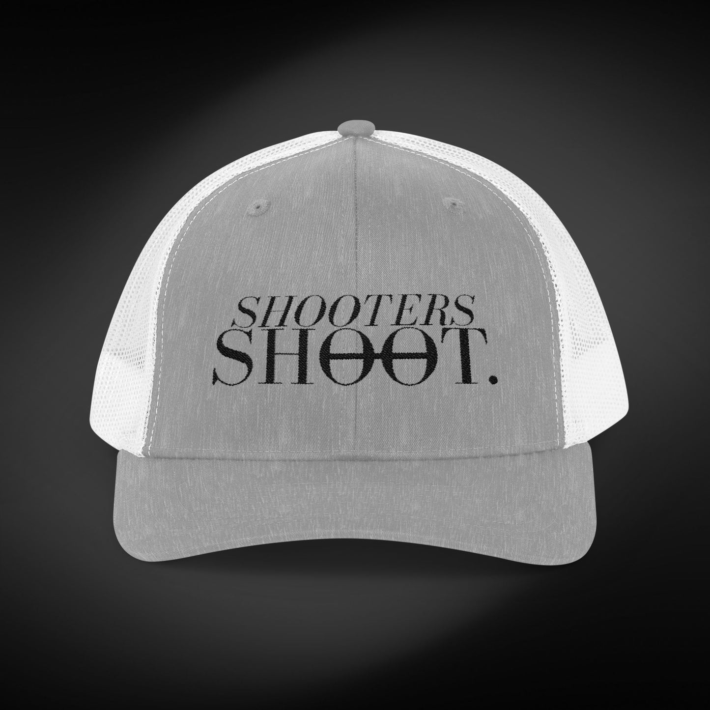 Trucker - Black Embroidery