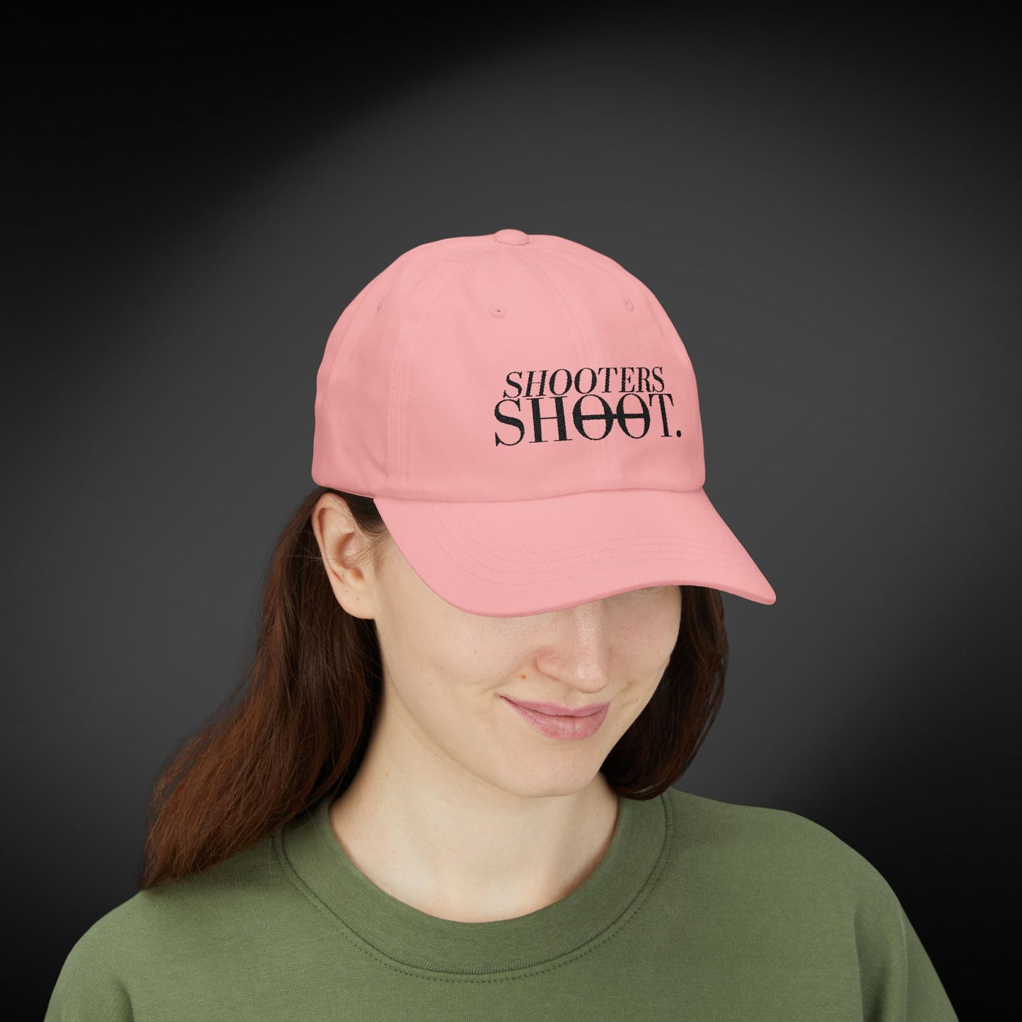 Dad Cap - Black Embroidery