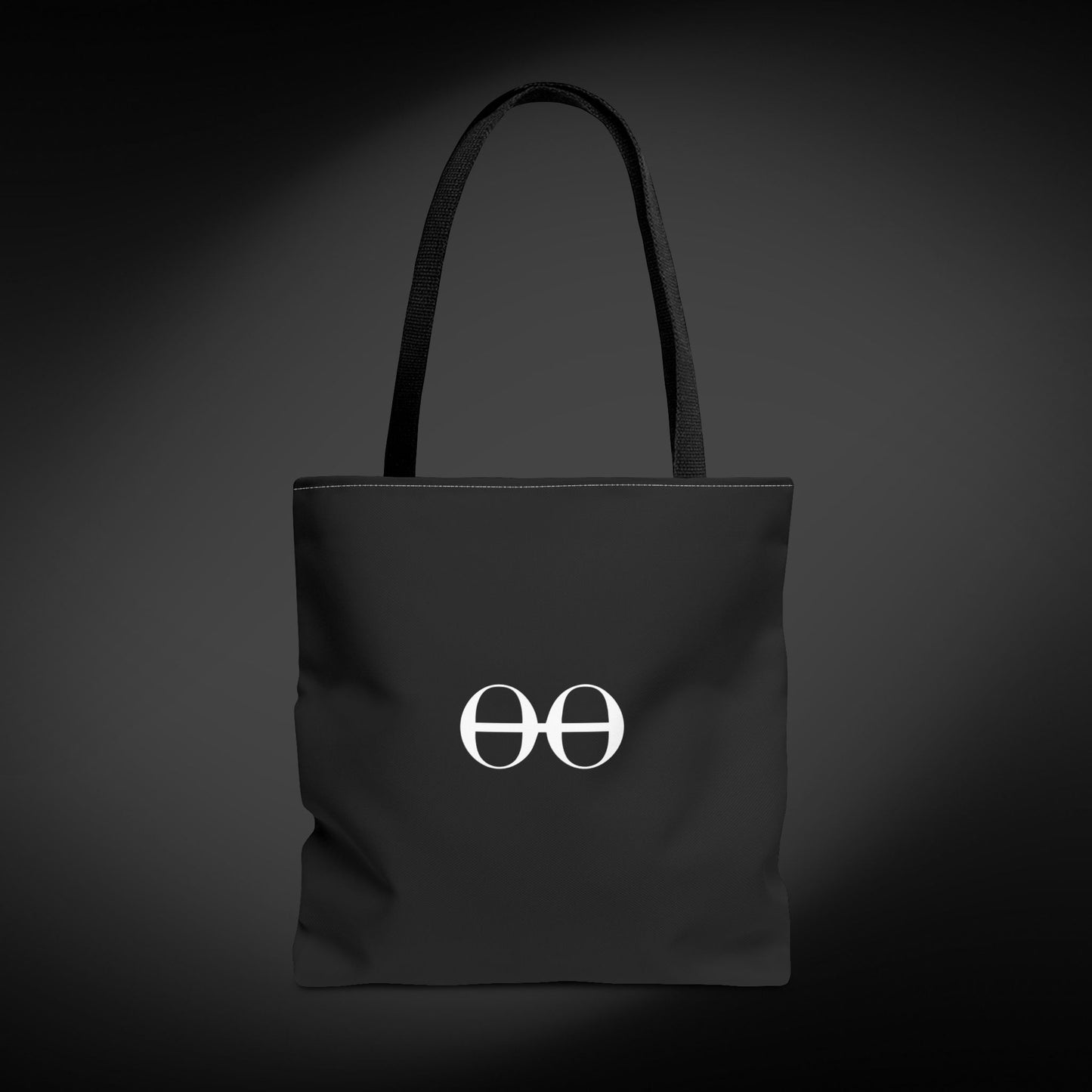 Black Logo Tote Bag