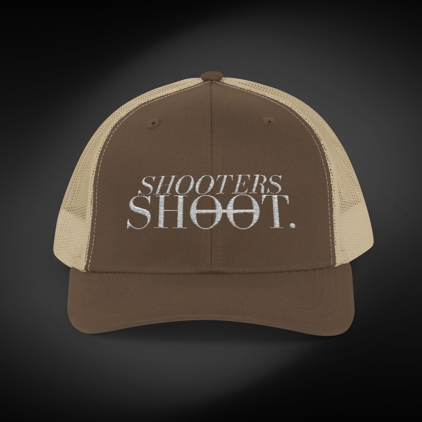 Trucker - White Embroidery