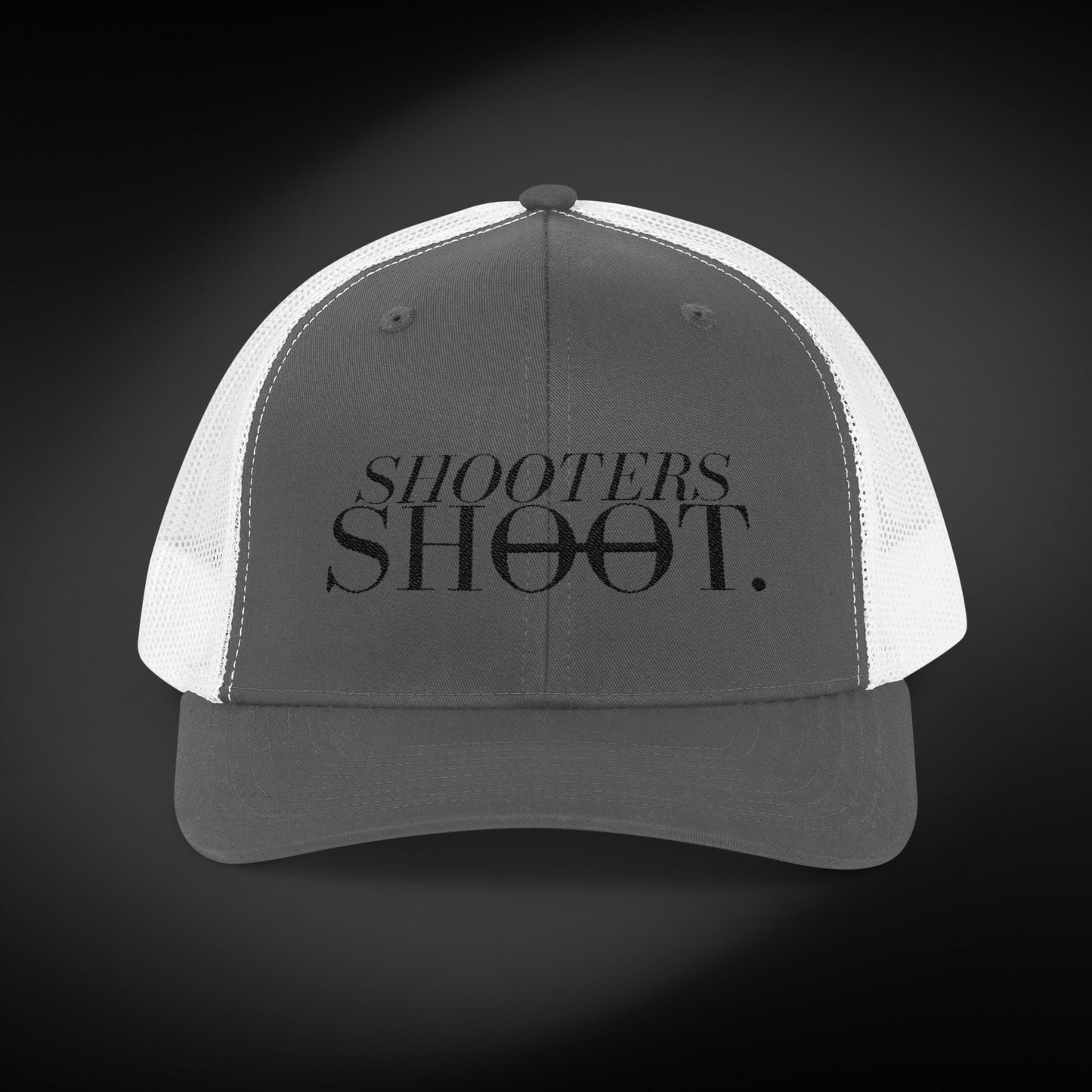 Trucker - Black Embroidery