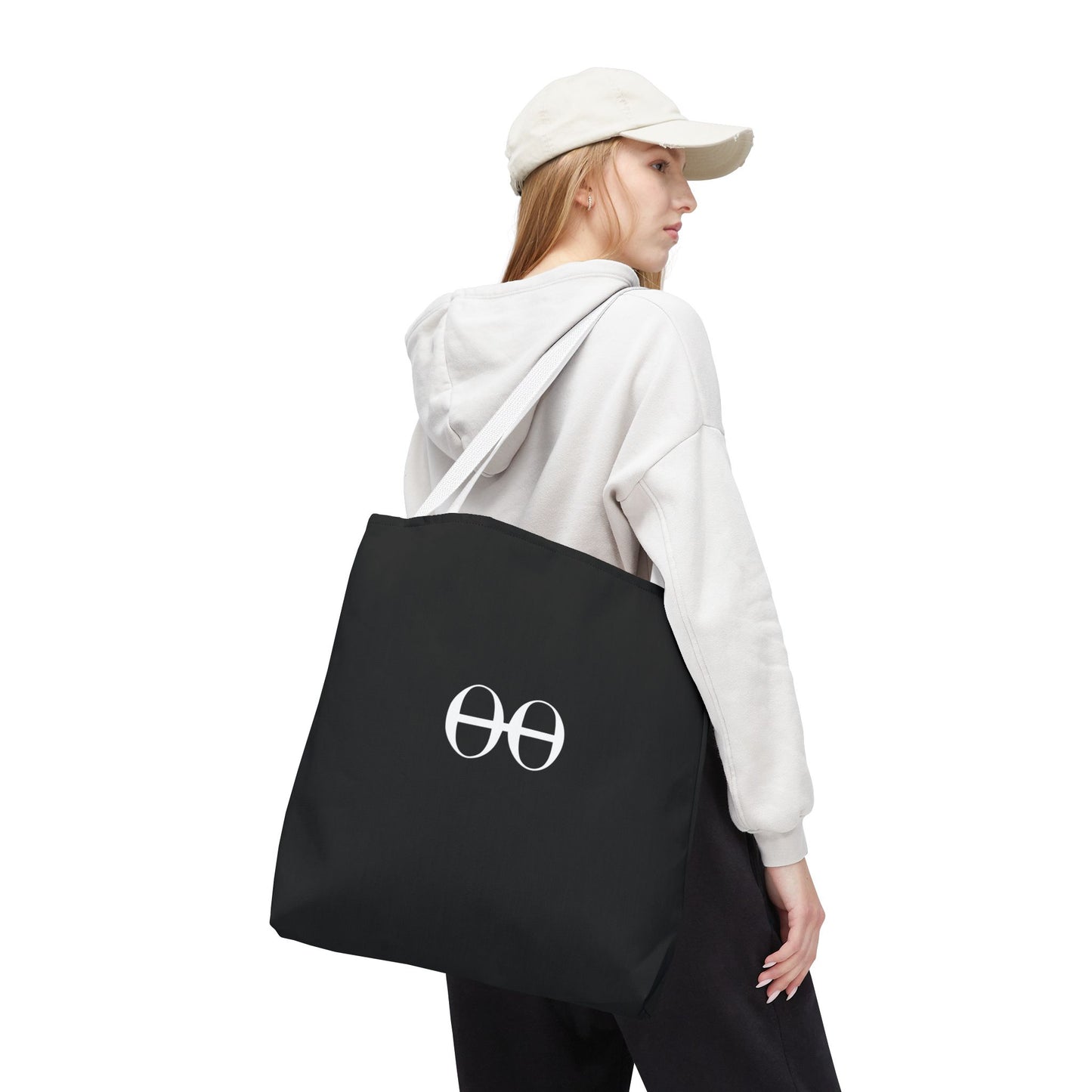 Black Logo Tote Bag