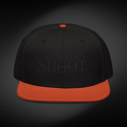 Snapback - Black Embroidery