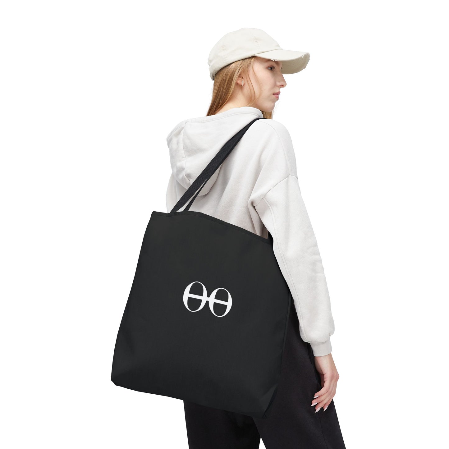 Black Logo Tote Bag