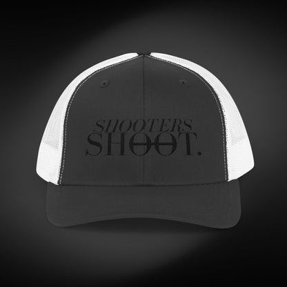 Trucker - Black Embroidery
