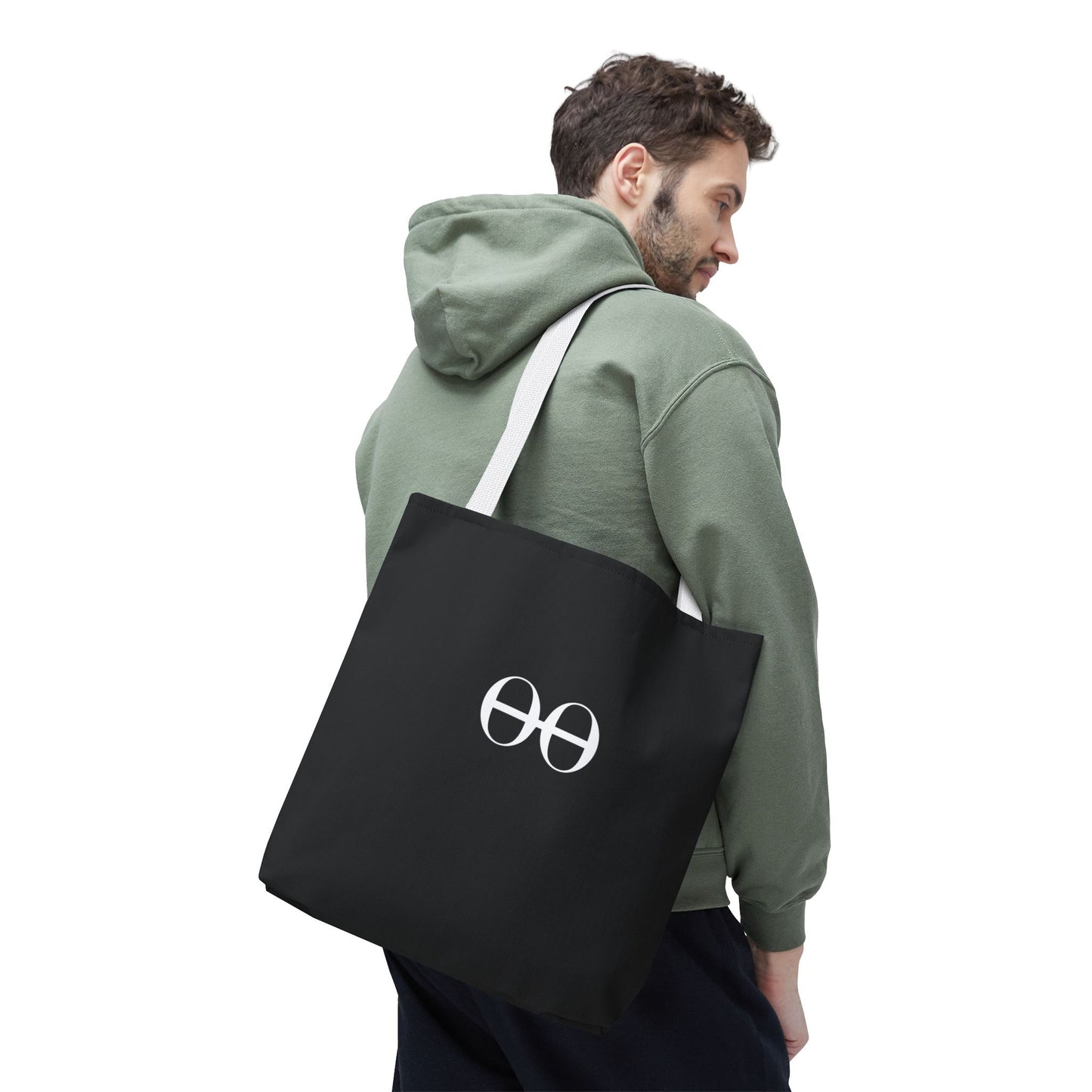 Black Logo Tote Bag