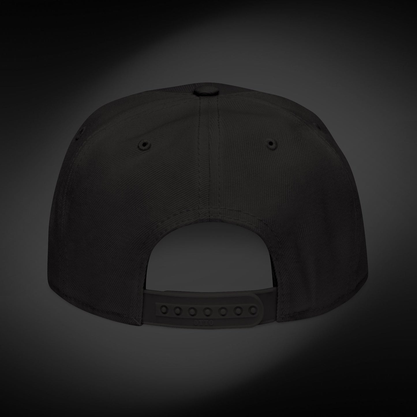 Snapback - Black Embroidery