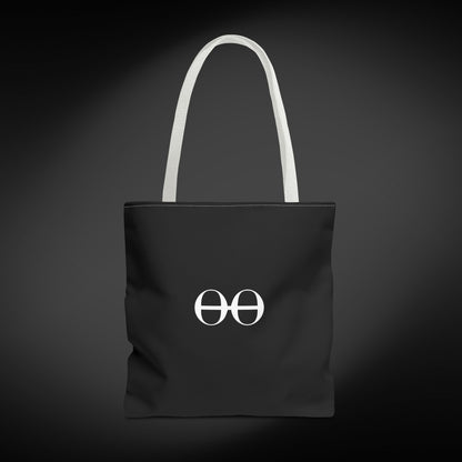 Black Logo Tote Bag