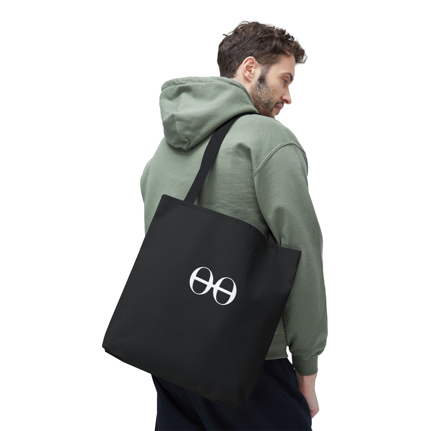 Black Logo Tote Bag