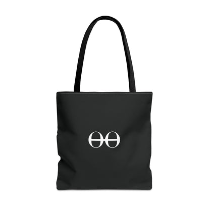 Black Logo Tote Bag