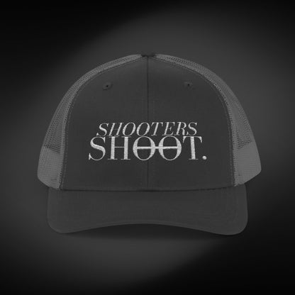 Trucker - White Embroidery